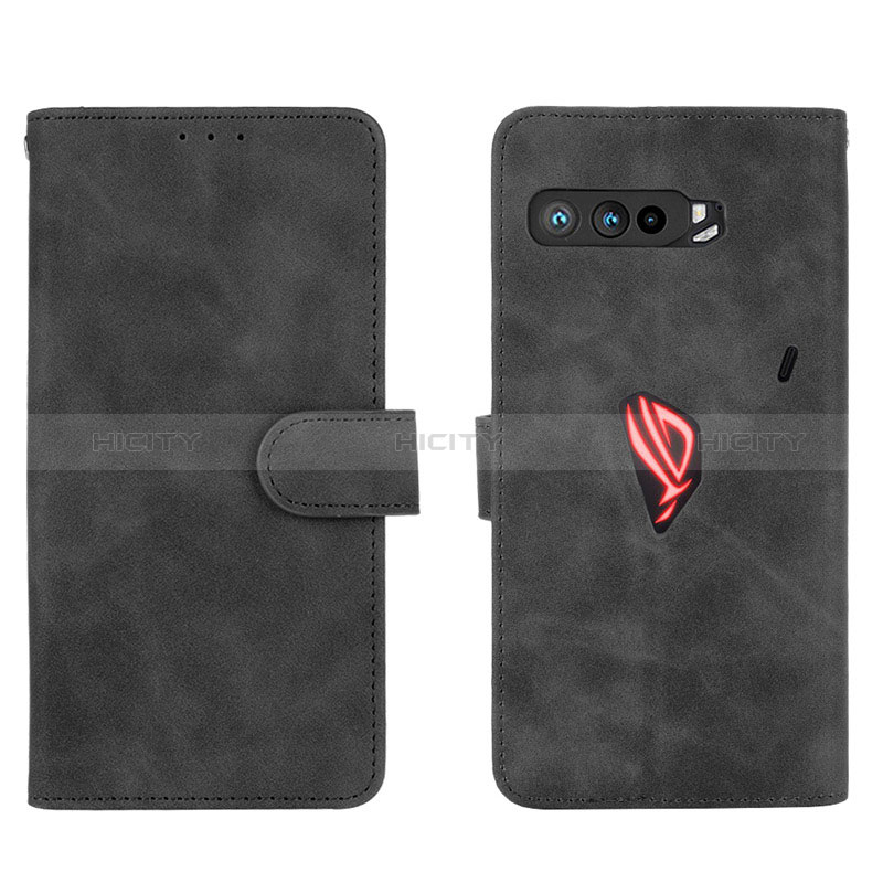 Coque Portefeuille Livre Cuir Etui Clapet L01Z pour Asus ROG Phone 3 Noir Plus