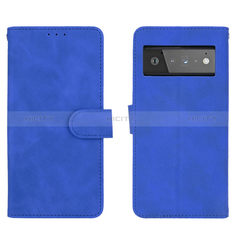 Coque Portefeuille Livre Cuir Etui Clapet L01Z pour Google Pixel 6 5G Plus