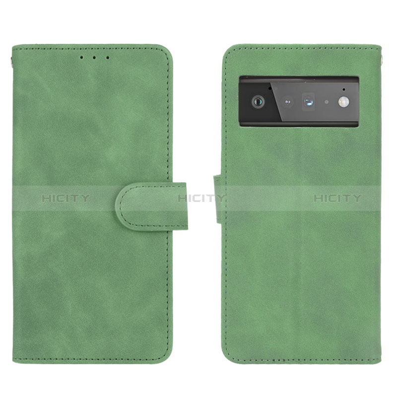 Coque Portefeuille Livre Cuir Etui Clapet L01Z pour Google Pixel 6 5G Plus