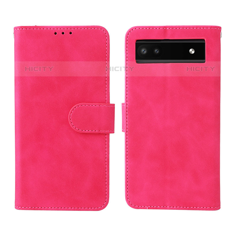 Coque Portefeuille Livre Cuir Etui Clapet L01Z pour Google Pixel 6a 5G Plus