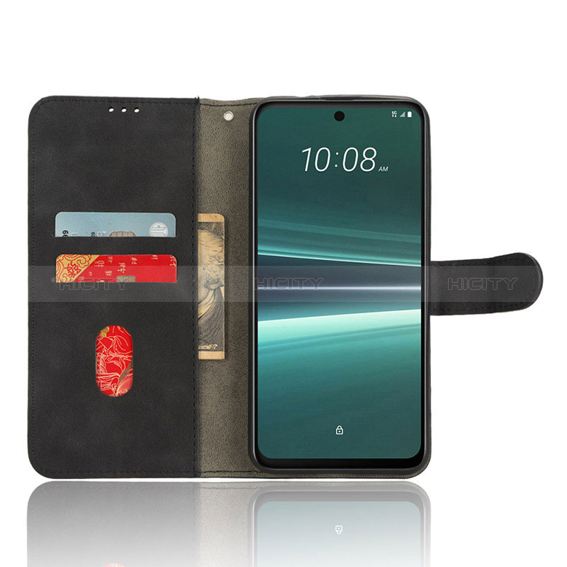 Coque Portefeuille Livre Cuir Etui Clapet L01Z pour HTC U23 5G Plus