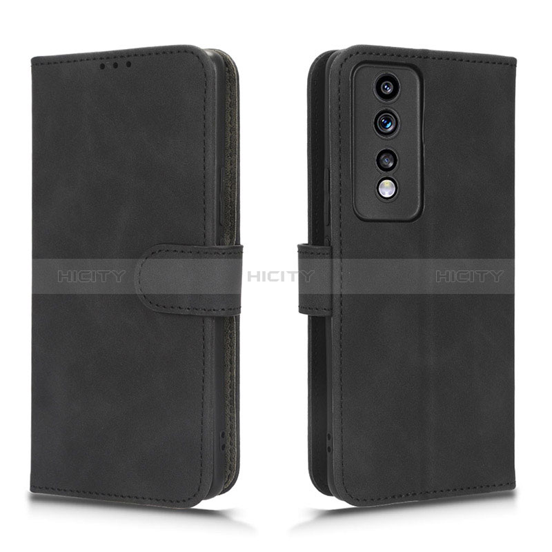 Coque Portefeuille Livre Cuir Etui Clapet L01Z pour Huawei Honor 80 GT 5G Noir Plus