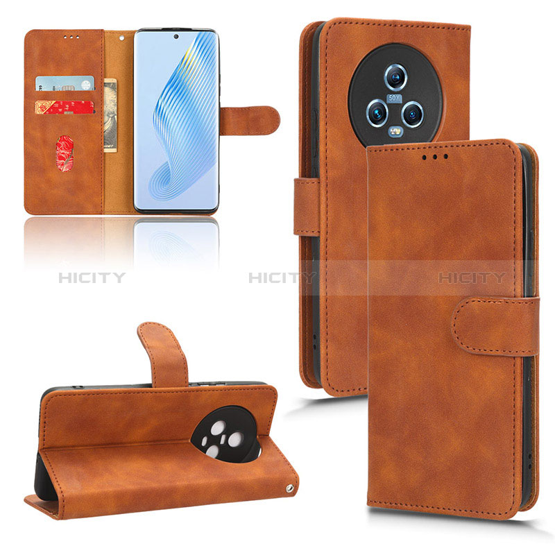 Coque Portefeuille Livre Cuir Etui Clapet L01Z pour Huawei Honor Magic5 5G Plus