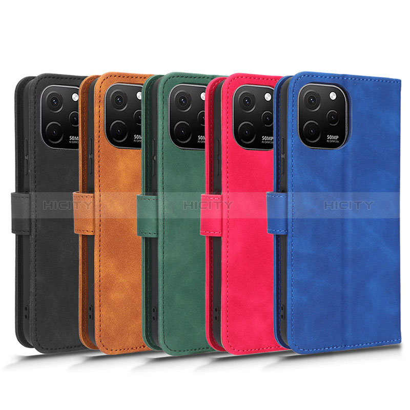 Coque Portefeuille Livre Cuir Etui Clapet L01Z pour Huawei Nova Y61 Plus