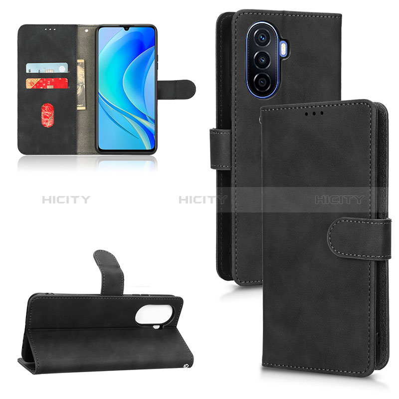 Coque Portefeuille Livre Cuir Etui Clapet L01Z pour Huawei Nova Y70 Plus