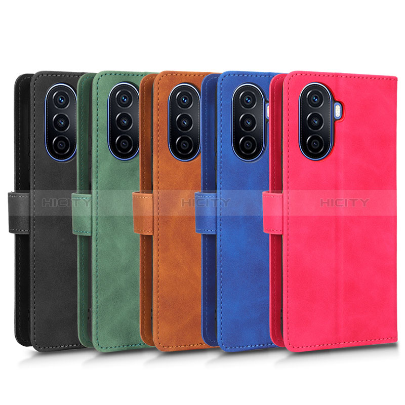 Coque Portefeuille Livre Cuir Etui Clapet L01Z pour Huawei Nova Y70 Plus