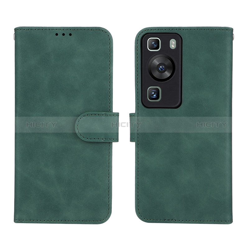 Coque Portefeuille Livre Cuir Etui Clapet L01Z pour Huawei P60 Plus