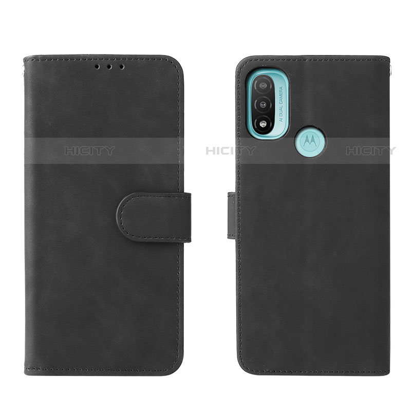 Coque Portefeuille Livre Cuir Etui Clapet L01Z pour Motorola Moto E20 Plus