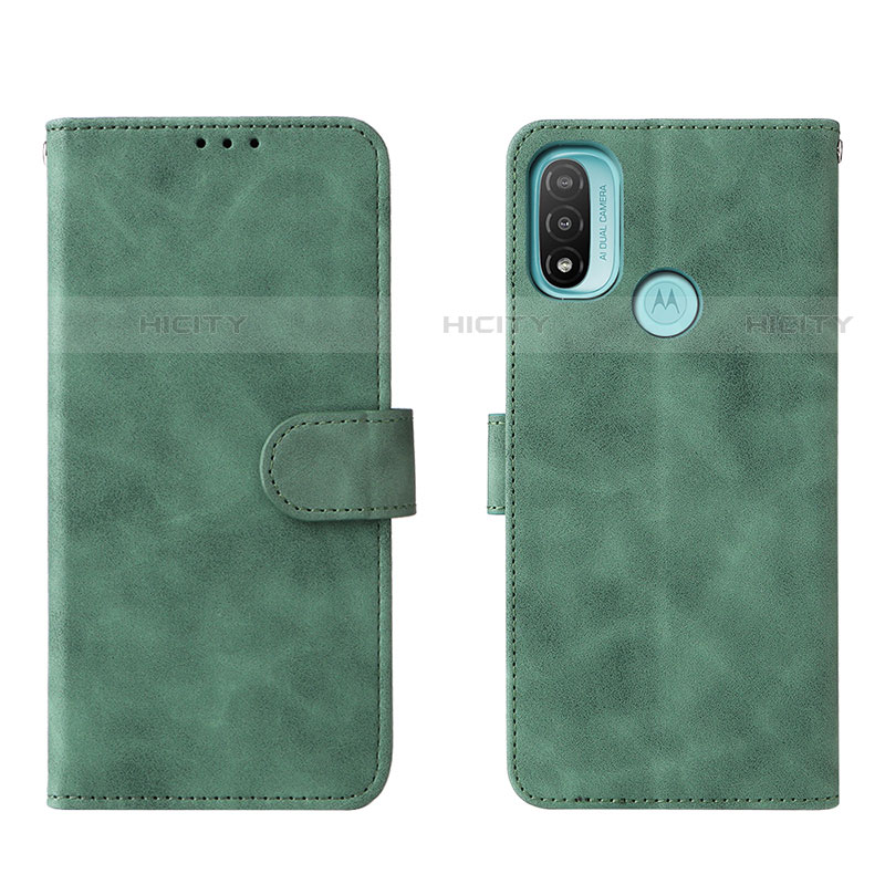 Coque Portefeuille Livre Cuir Etui Clapet L01Z pour Motorola Moto E20 Plus