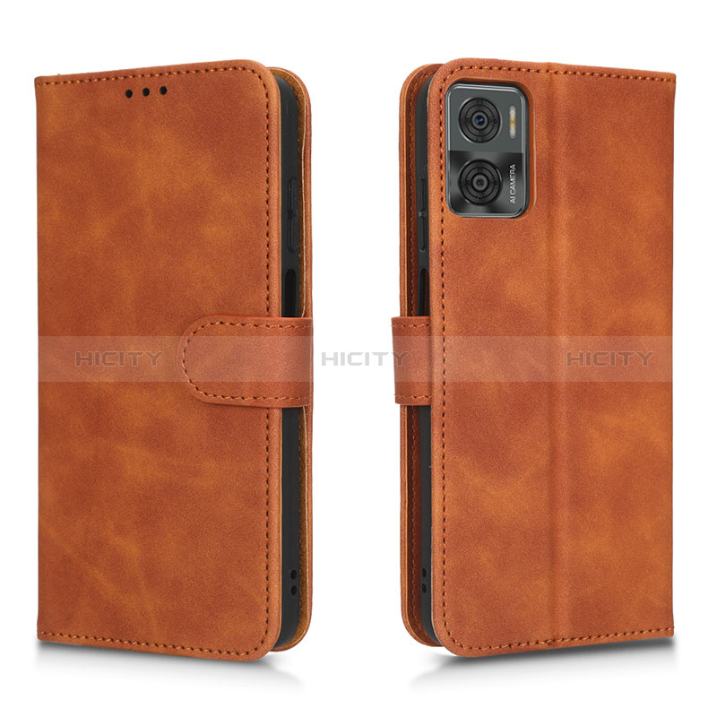 Coque Portefeuille Livre Cuir Etui Clapet L01Z pour Motorola Moto E22 Plus