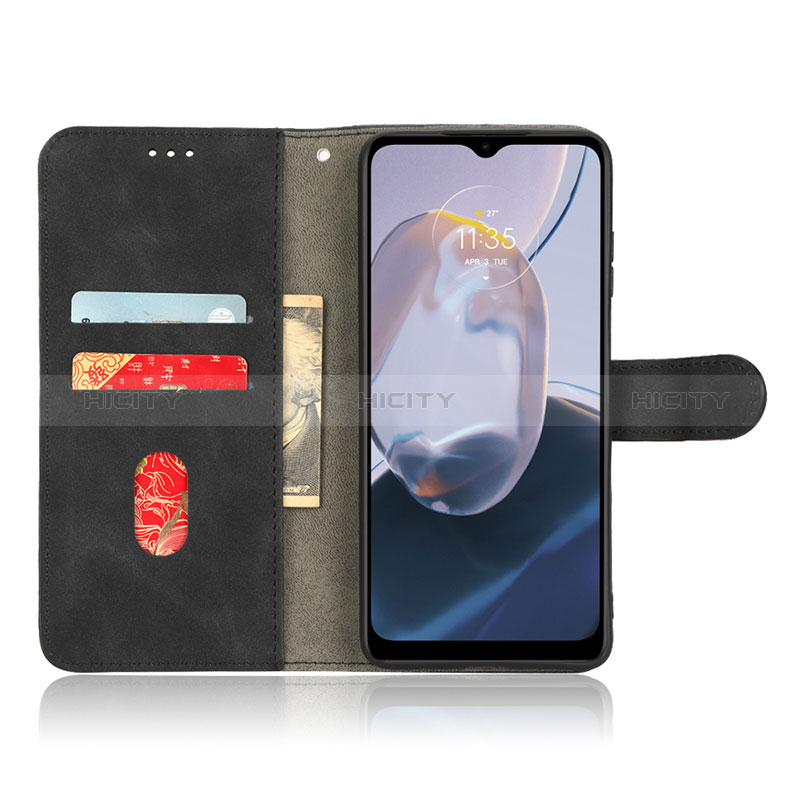 Coque Portefeuille Livre Cuir Etui Clapet L01Z pour Motorola Moto E22 Plus