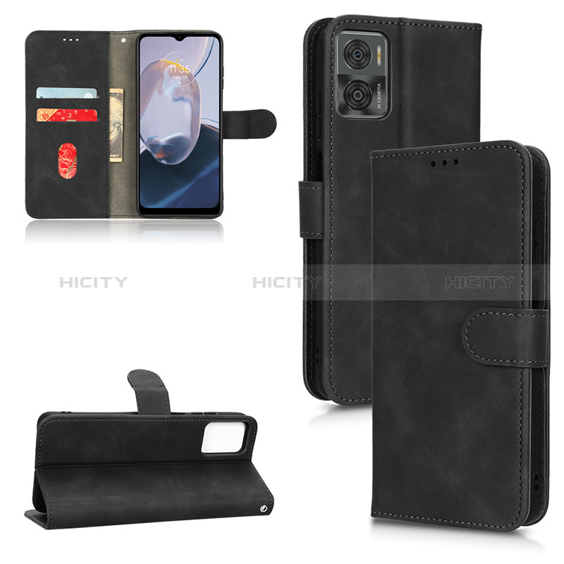 Coque Portefeuille Livre Cuir Etui Clapet L01Z pour Motorola Moto E22 Plus