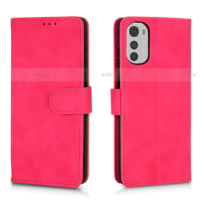 Coque Portefeuille Livre Cuir Etui Clapet L01Z pour Motorola Moto E32 Plus