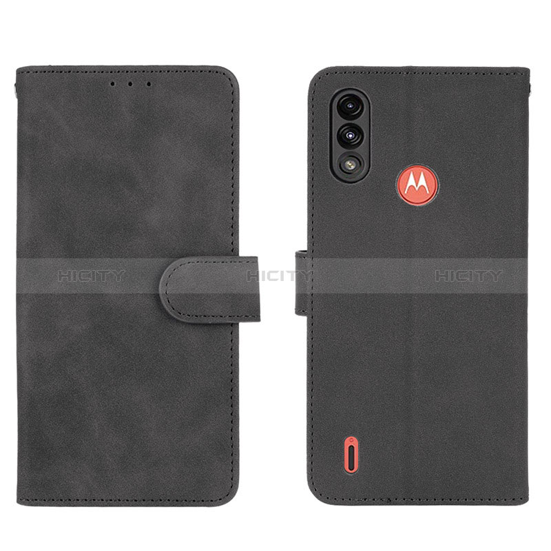 Coque Portefeuille Livre Cuir Etui Clapet L01Z pour Motorola Moto E7 Power Plus