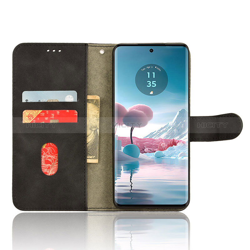 Coque Portefeuille Livre Cuir Etui Clapet L01Z pour Motorola Moto Edge 40 Neo 5G Plus