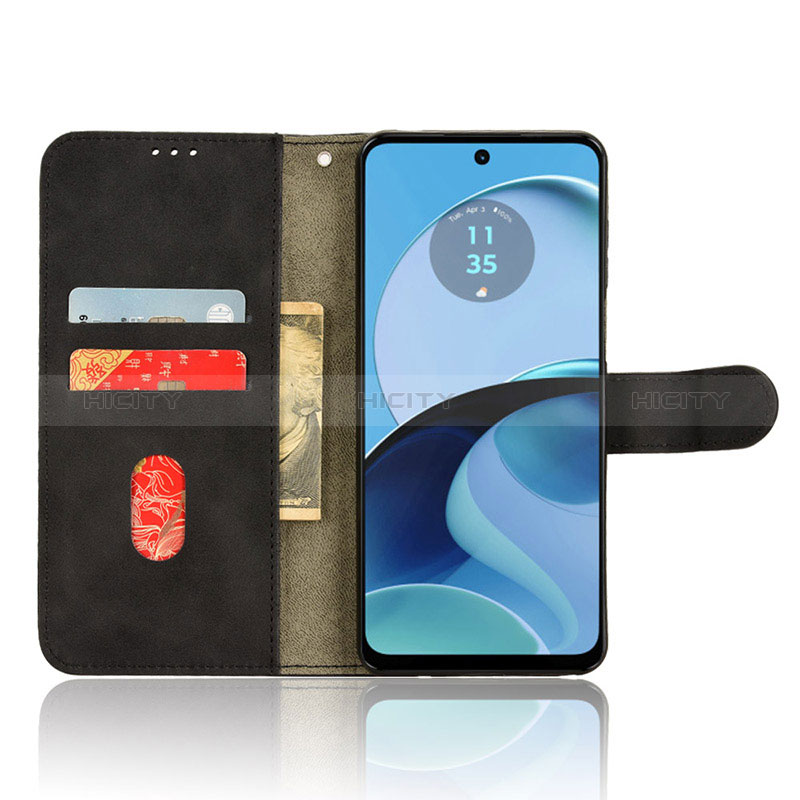 Coque Portefeuille Livre Cuir Etui Clapet L01Z pour Motorola Moto G14 Plus