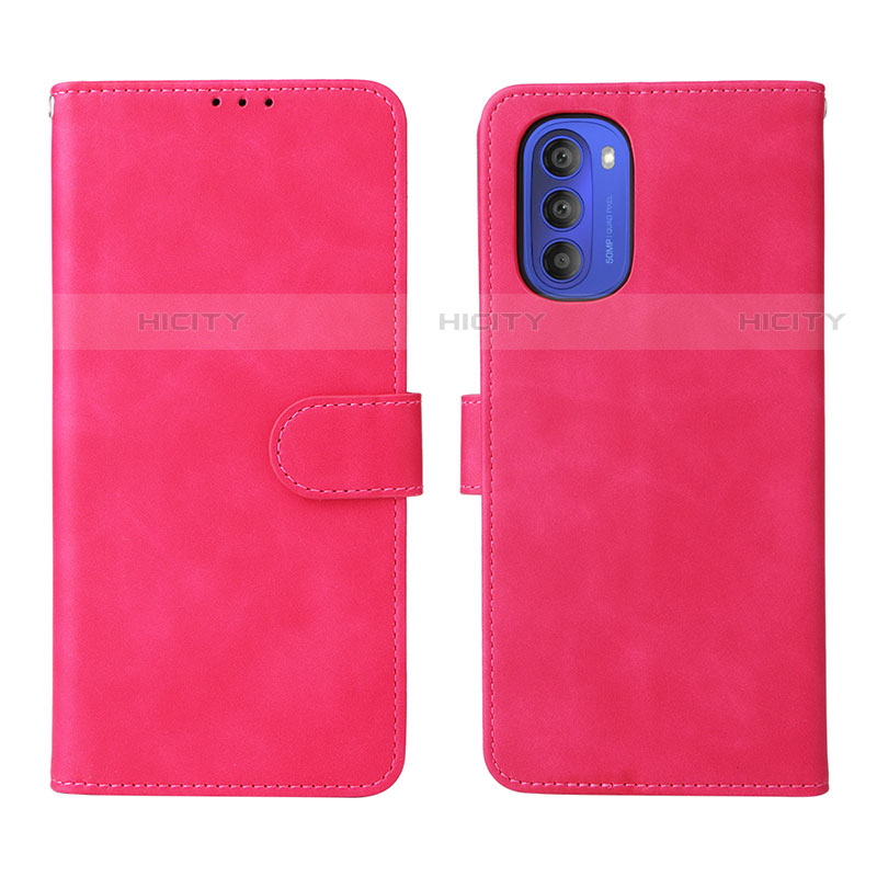 Coque Portefeuille Livre Cuir Etui Clapet L01Z pour Motorola Moto G51 5G Plus