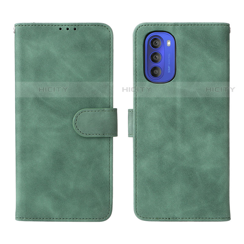 Coque Portefeuille Livre Cuir Etui Clapet L01Z pour Motorola Moto G51 5G Plus