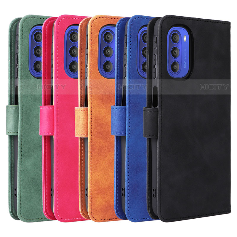 Coque Portefeuille Livre Cuir Etui Clapet L01Z pour Motorola Moto G51 5G Plus