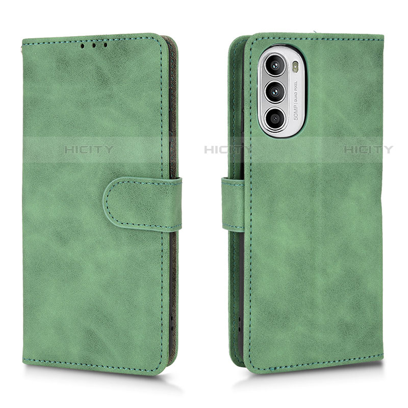 Coque Portefeuille Livre Cuir Etui Clapet L01Z pour Motorola MOTO G52 Plus