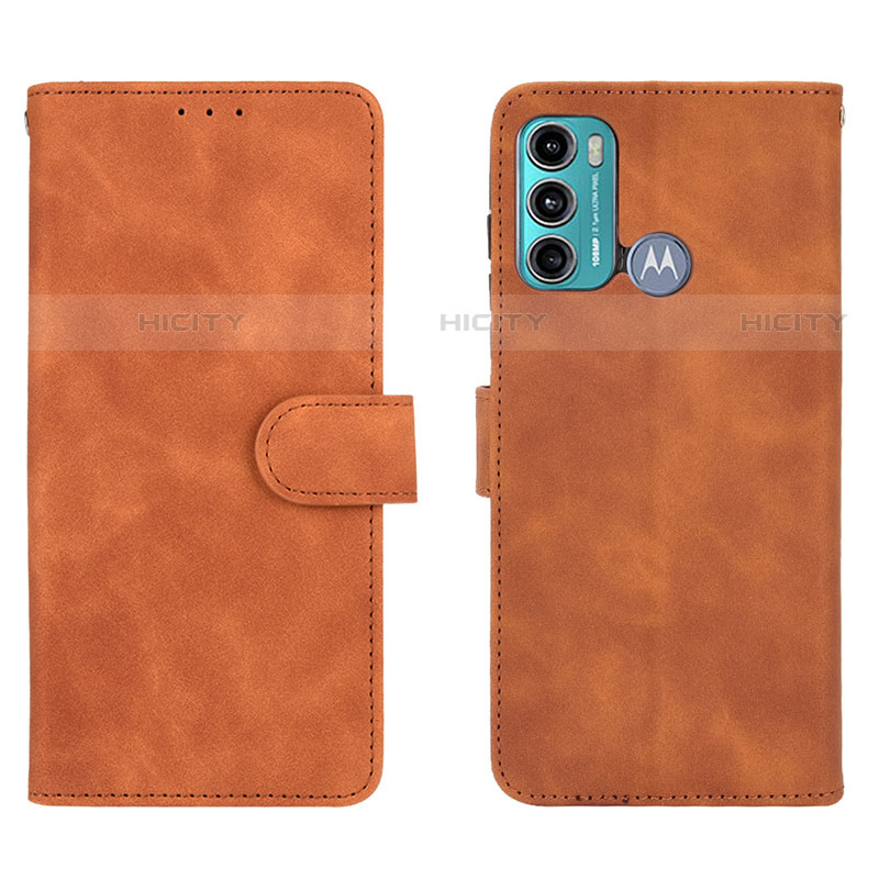 Coque Portefeuille Livre Cuir Etui Clapet L01Z pour Motorola Moto G60 Plus