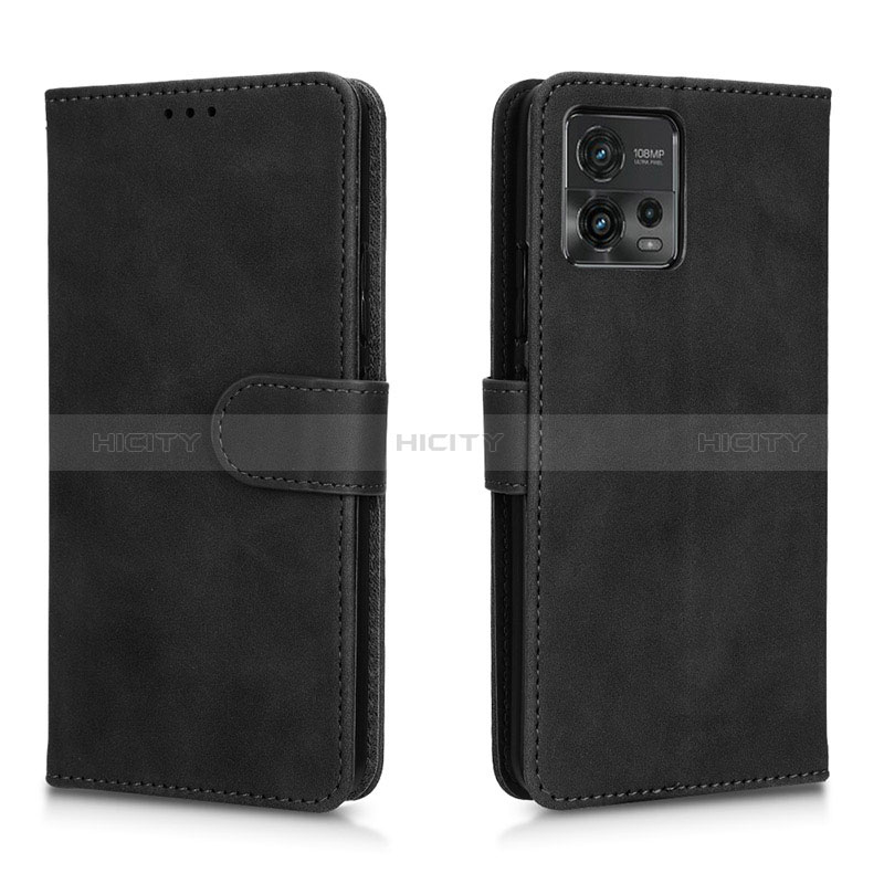 Coque Portefeuille Livre Cuir Etui Clapet L01Z pour Motorola Moto G72 Plus