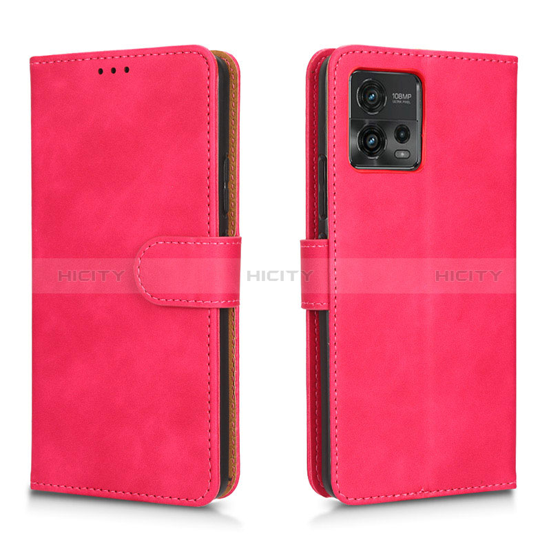 Coque Portefeuille Livre Cuir Etui Clapet L01Z pour Motorola Moto G72 Plus