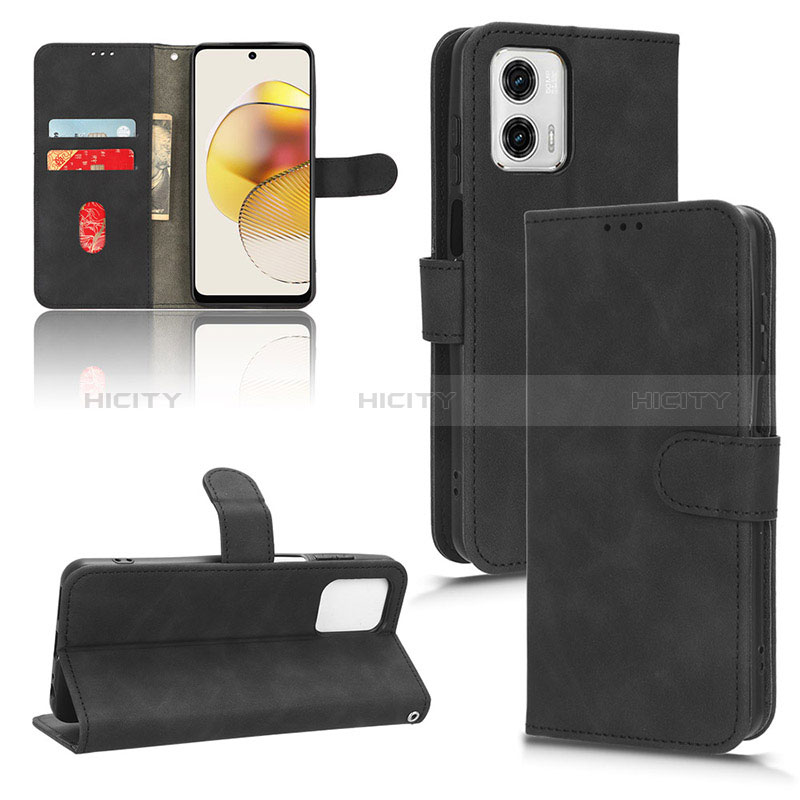 Coque Portefeuille Livre Cuir Etui Clapet L01Z pour Motorola Moto G73 5G Plus