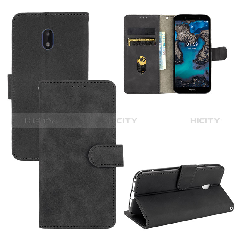 Coque Portefeuille Livre Cuir Etui Clapet L01Z pour Nokia C01 Plus Plus