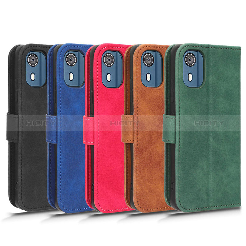 Coque Portefeuille Livre Cuir Etui Clapet L01Z pour Nokia C02 Plus