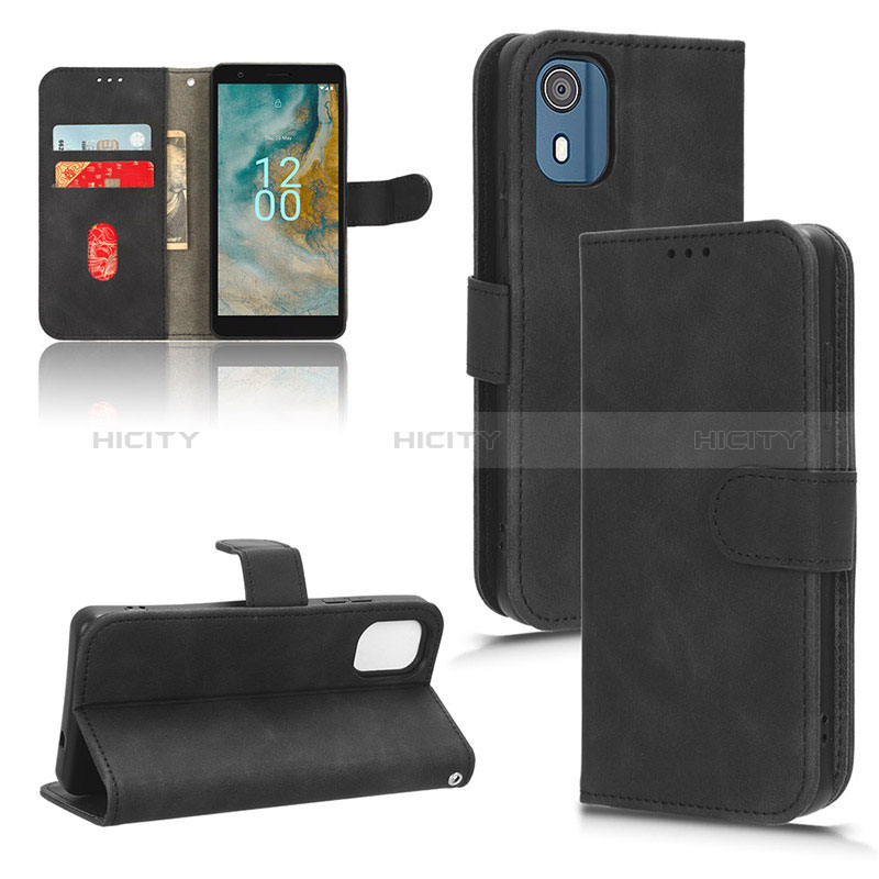 Coque Portefeuille Livre Cuir Etui Clapet L01Z pour Nokia C02 Plus