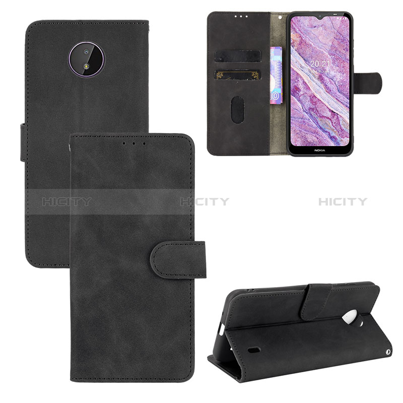 Coque Portefeuille Livre Cuir Etui Clapet L01Z pour Nokia C10 Plus