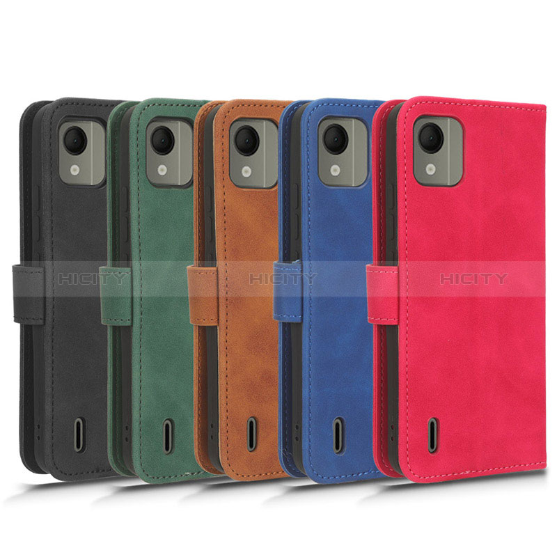 Coque Portefeuille Livre Cuir Etui Clapet L01Z pour Nokia C110 Plus