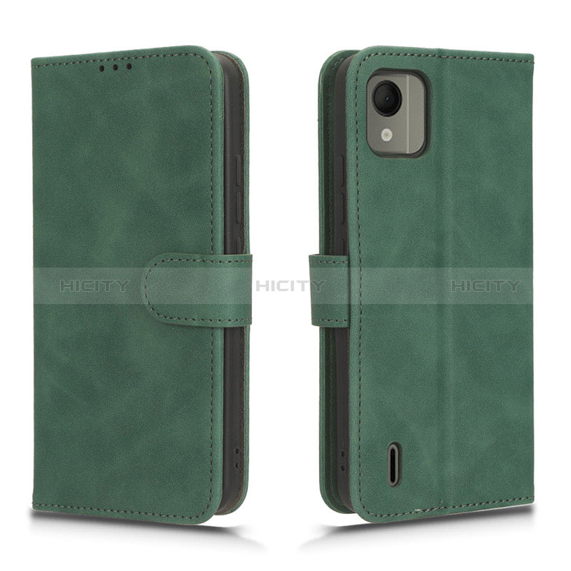 Coque Portefeuille Livre Cuir Etui Clapet L01Z pour Nokia C110 Plus