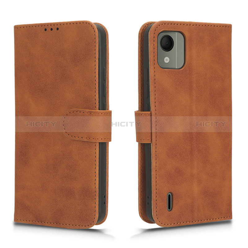 Coque Portefeuille Livre Cuir Etui Clapet L01Z pour Nokia C110 Plus