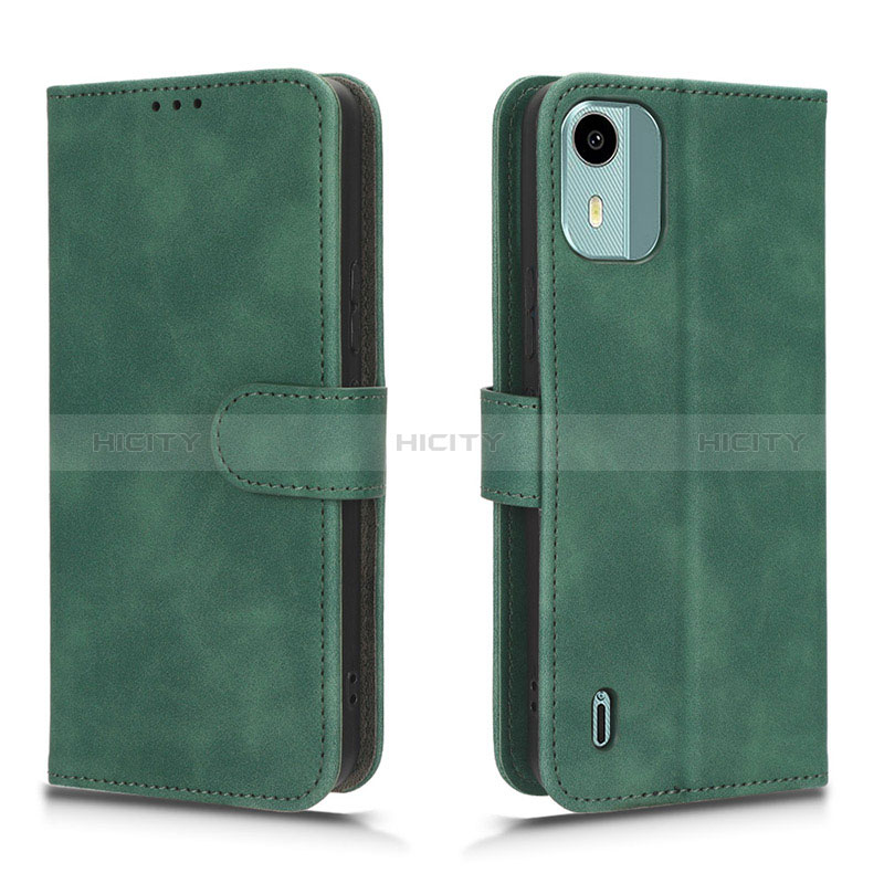 Coque Portefeuille Livre Cuir Etui Clapet L01Z pour Nokia C12 Plus