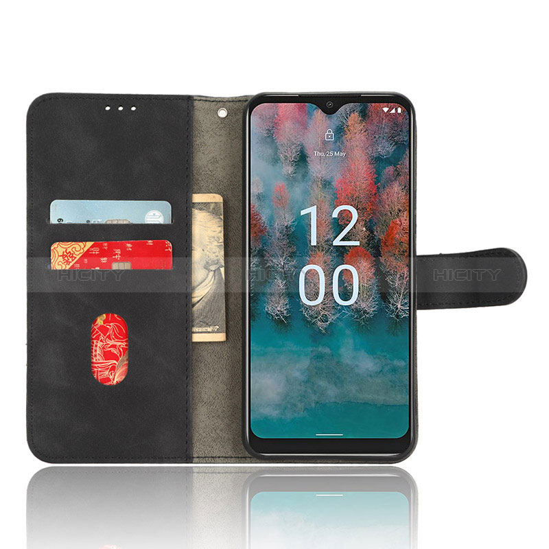 Coque Portefeuille Livre Cuir Etui Clapet L01Z pour Nokia C12 Plus