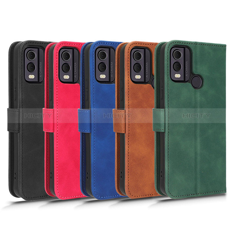 Coque Portefeuille Livre Cuir Etui Clapet L01Z pour Nokia C22 Plus