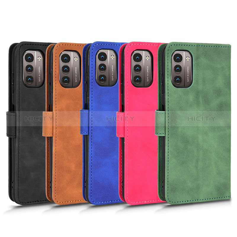 Coque Portefeuille Livre Cuir Etui Clapet L01Z pour Nokia G11 Plus