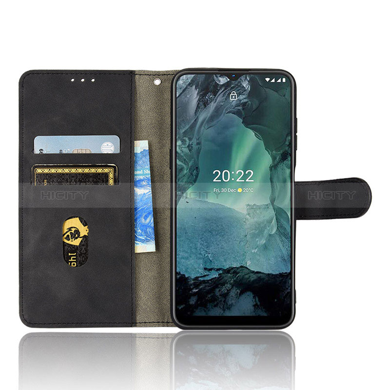 Coque Portefeuille Livre Cuir Etui Clapet L01Z pour Nokia G11 Plus