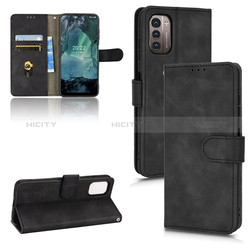 Coque Portefeuille Livre Cuir Etui Clapet L01Z pour Nokia G11 Plus