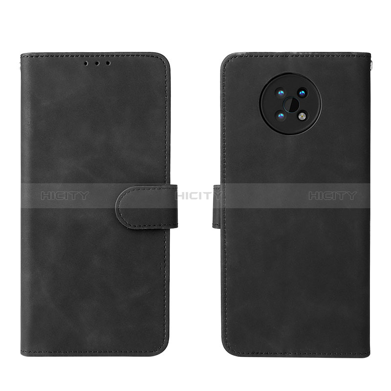 Coque Portefeuille Livre Cuir Etui Clapet L01Z pour Nokia G50 5G Noir Plus