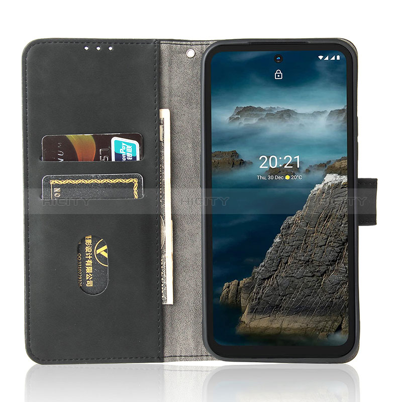 Coque Portefeuille Livre Cuir Etui Clapet L01Z pour Nokia XR20 Plus