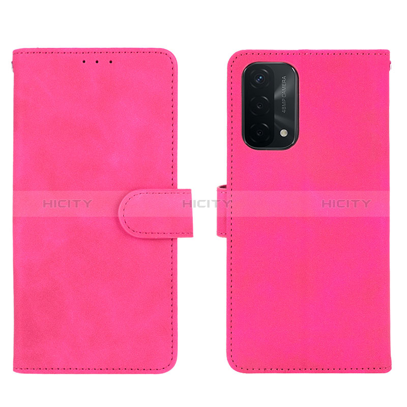 Coque Portefeuille Livre Cuir Etui Clapet L01Z pour Oppo A54 5G Plus