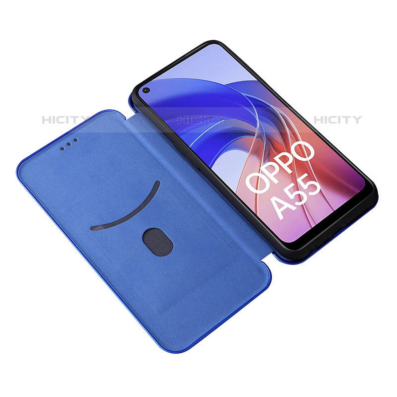 Coque Portefeuille Livre Cuir Etui Clapet L01Z pour Oppo A55 4G Plus