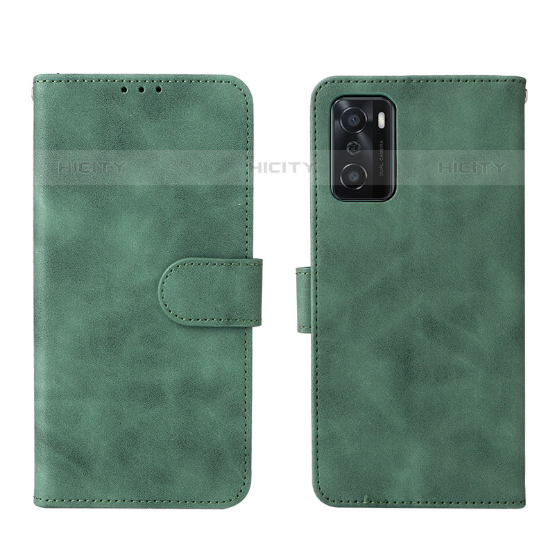 Coque Portefeuille Livre Cuir Etui Clapet L01Z pour Oppo A55S 5G Plus