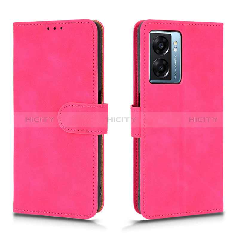 Coque Portefeuille Livre Cuir Etui Clapet L01Z pour Oppo A56S 5G Plus