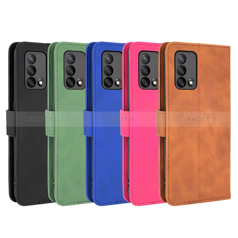 Coque Portefeuille Livre Cuir Etui Clapet L01Z pour Oppo A95 4G Plus