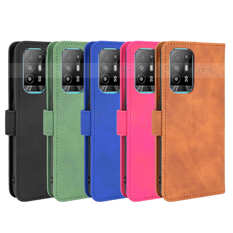 Coque Portefeuille Livre Cuir Etui Clapet L01Z pour Oppo A95 5G Plus