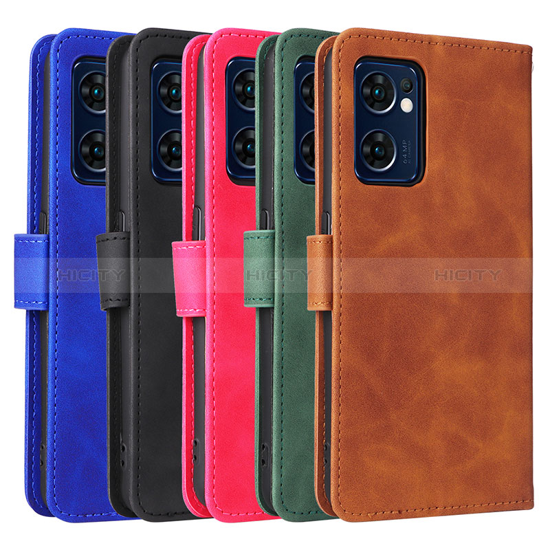 Coque Portefeuille Livre Cuir Etui Clapet L01Z pour Oppo Find X5 Lite 5G Plus